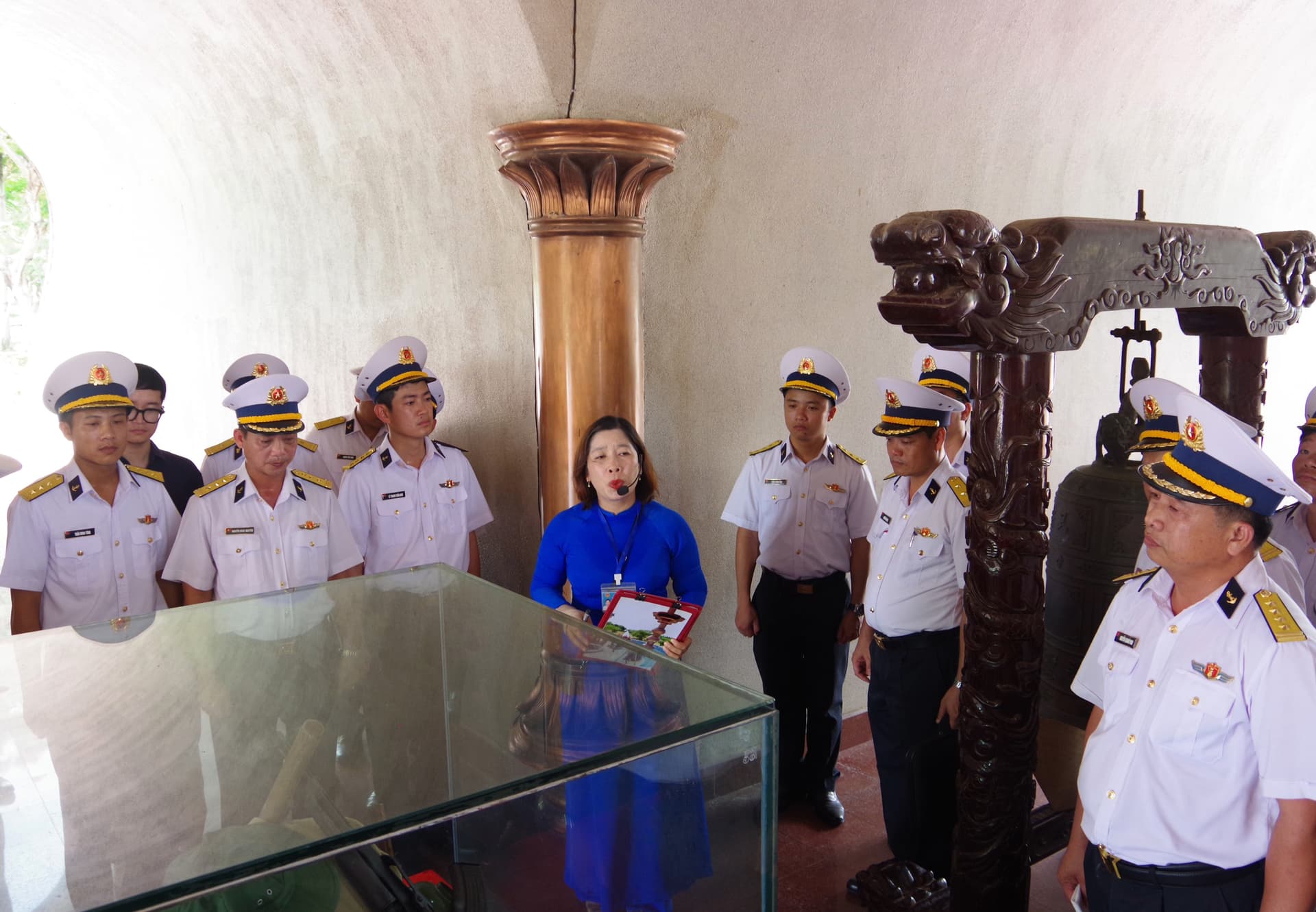 Đoàn công tác của  Vùng 3 tổ chức hành quân về nguồn