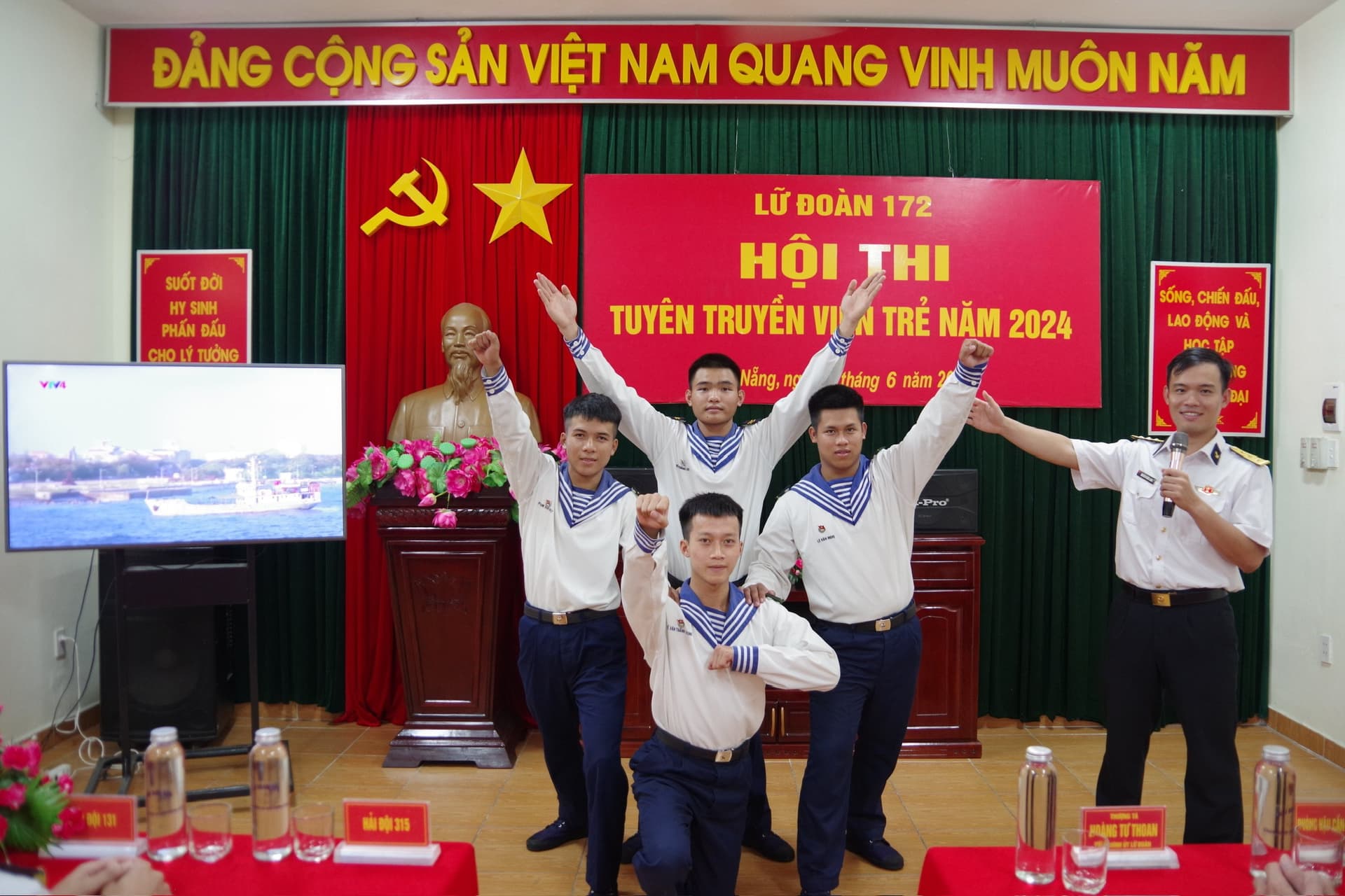 Lữ đoàn 172: Hội thi tuyên truyền viên trẻ