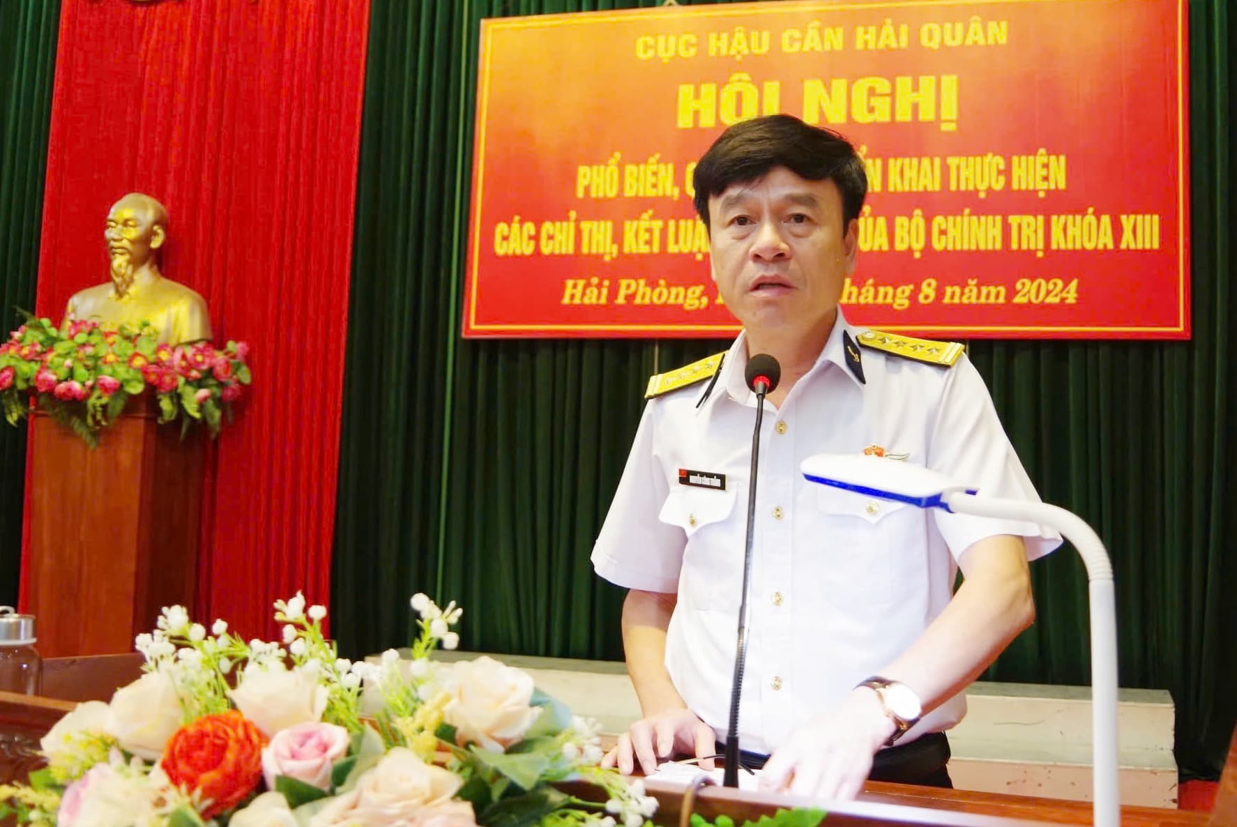 Cục Hậu cần quán triệt, triển khai thực hiện các chỉ thị, kết luận, quy định của Bộ Chính trị Khóa XIII