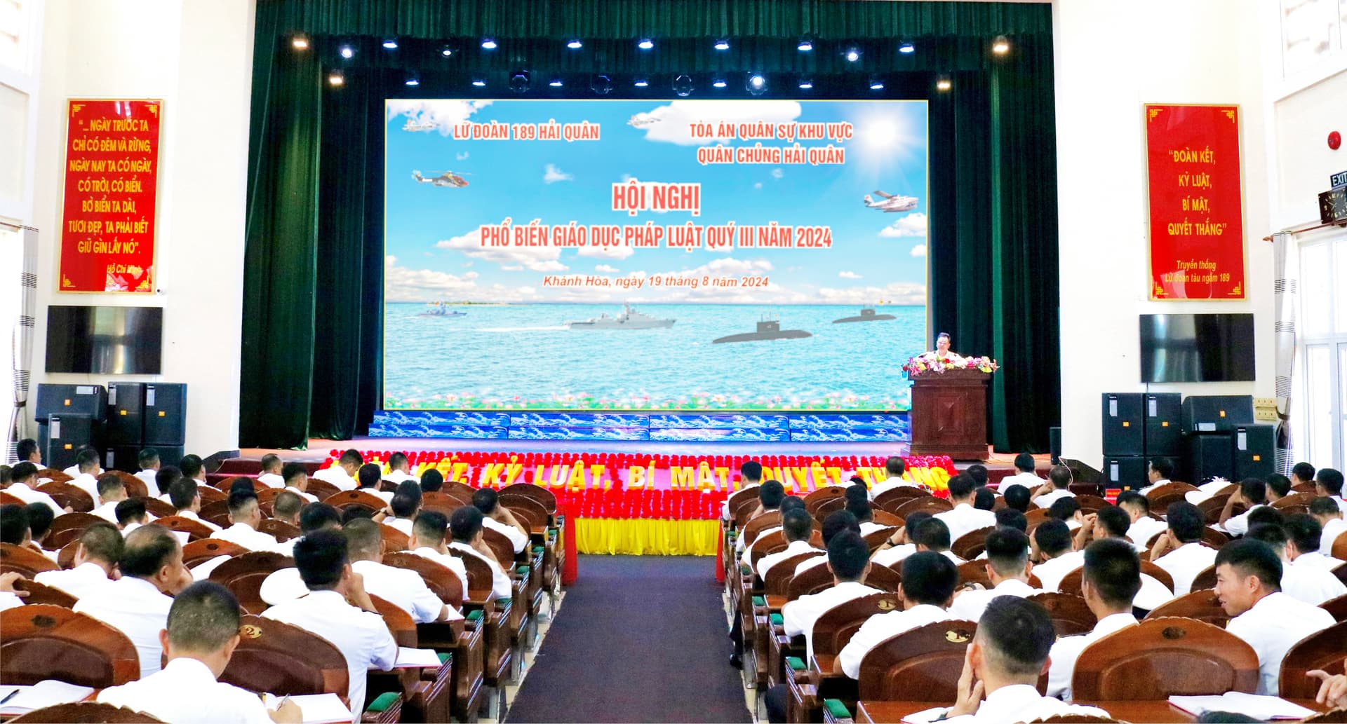 Lữ đoàn 189 phổ biến, giáo dục pháp luật năm 2024