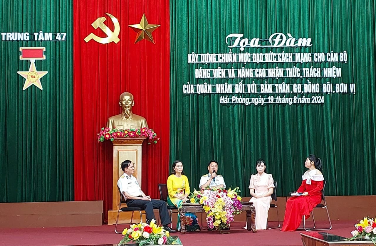 Trung tâm 47 tọa đàm: Xây dựng chuẩn mực đạo đức cách mạng cho cán bộ, đảng viên