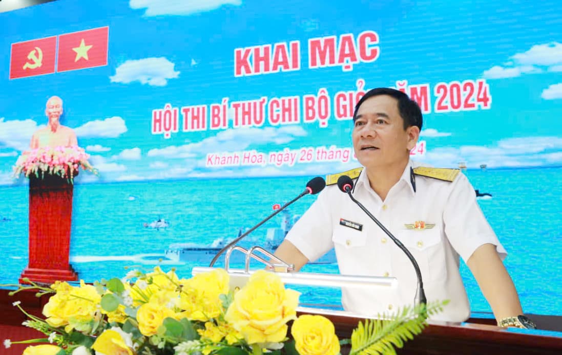 Vùng 4 Hải quân khai mạc Hội thi bí thư chi bộ giỏi năm 2024