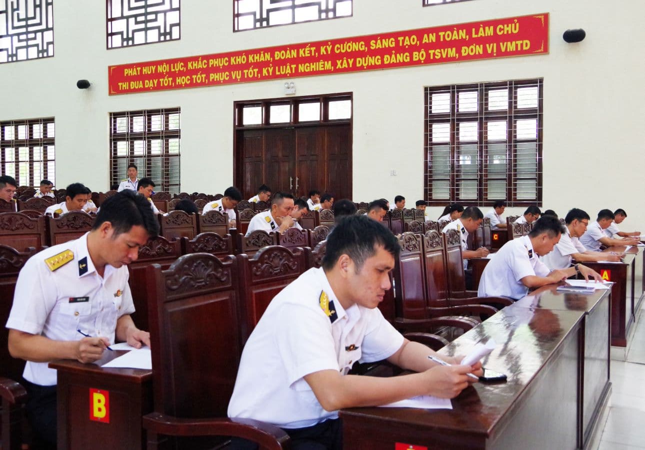 Trường Cao đẳng kỹ thuật Hải quân: Hội thi tàu, xe, phòng thực hành tốt