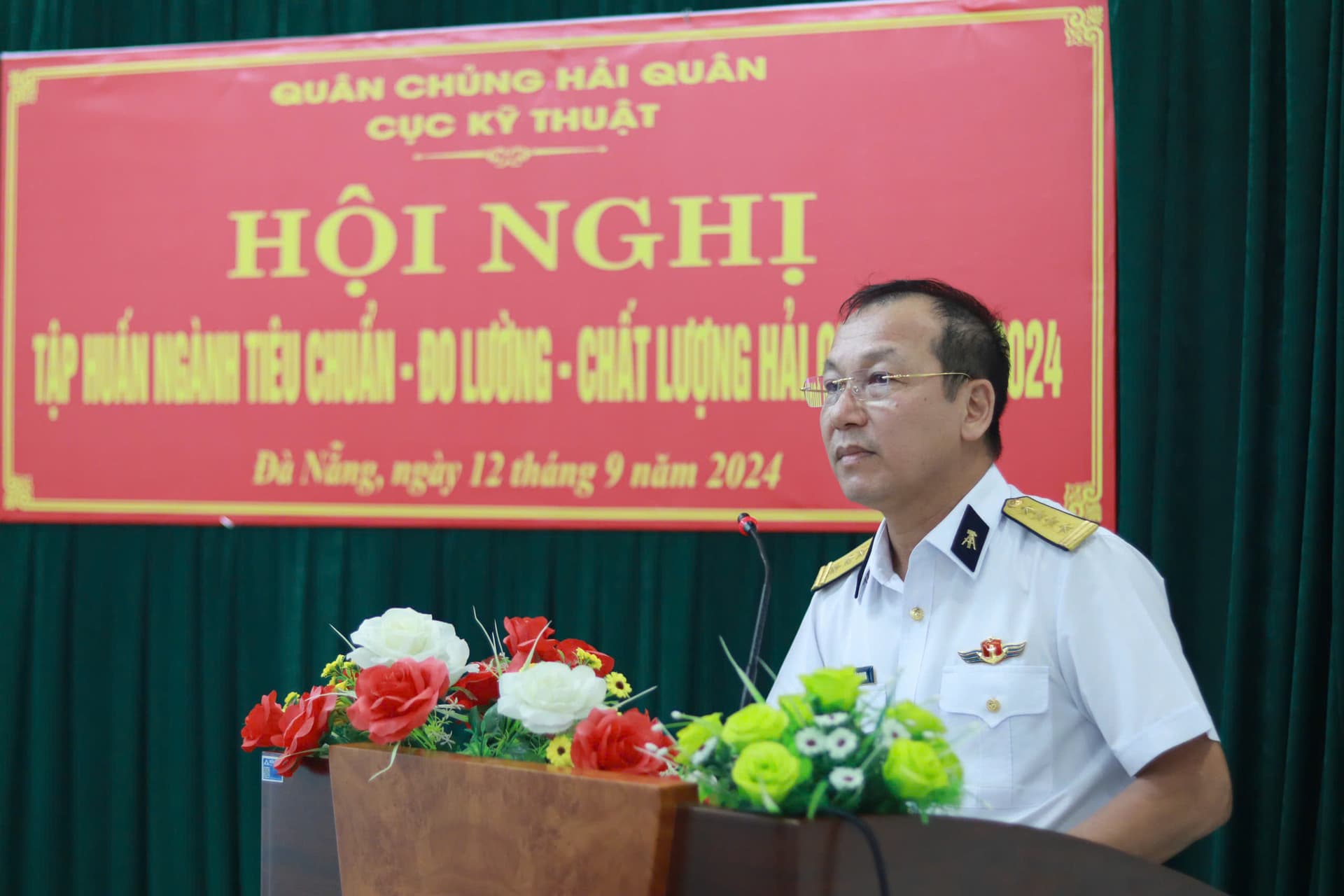 Tập huấn Ngành tiêu chuẩn - đo lường - chất lượng Hải quân khu vực miền Trung