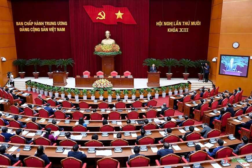 Bế mạc Hội nghị lần thứ 10 Ban Chấp hành Trung ương Đảng khóa XIII