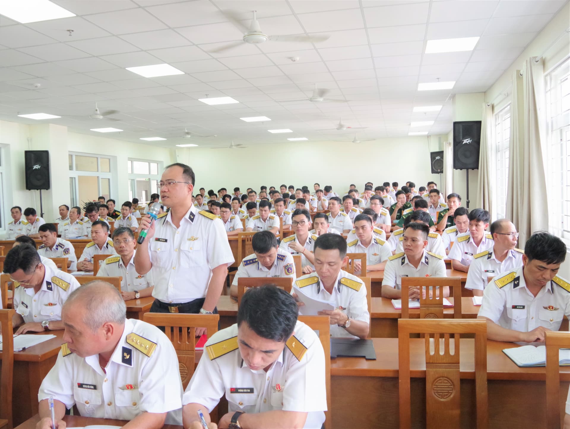 Học viện Hải quân: Đối thoại dân chủ Quý III năm 2024