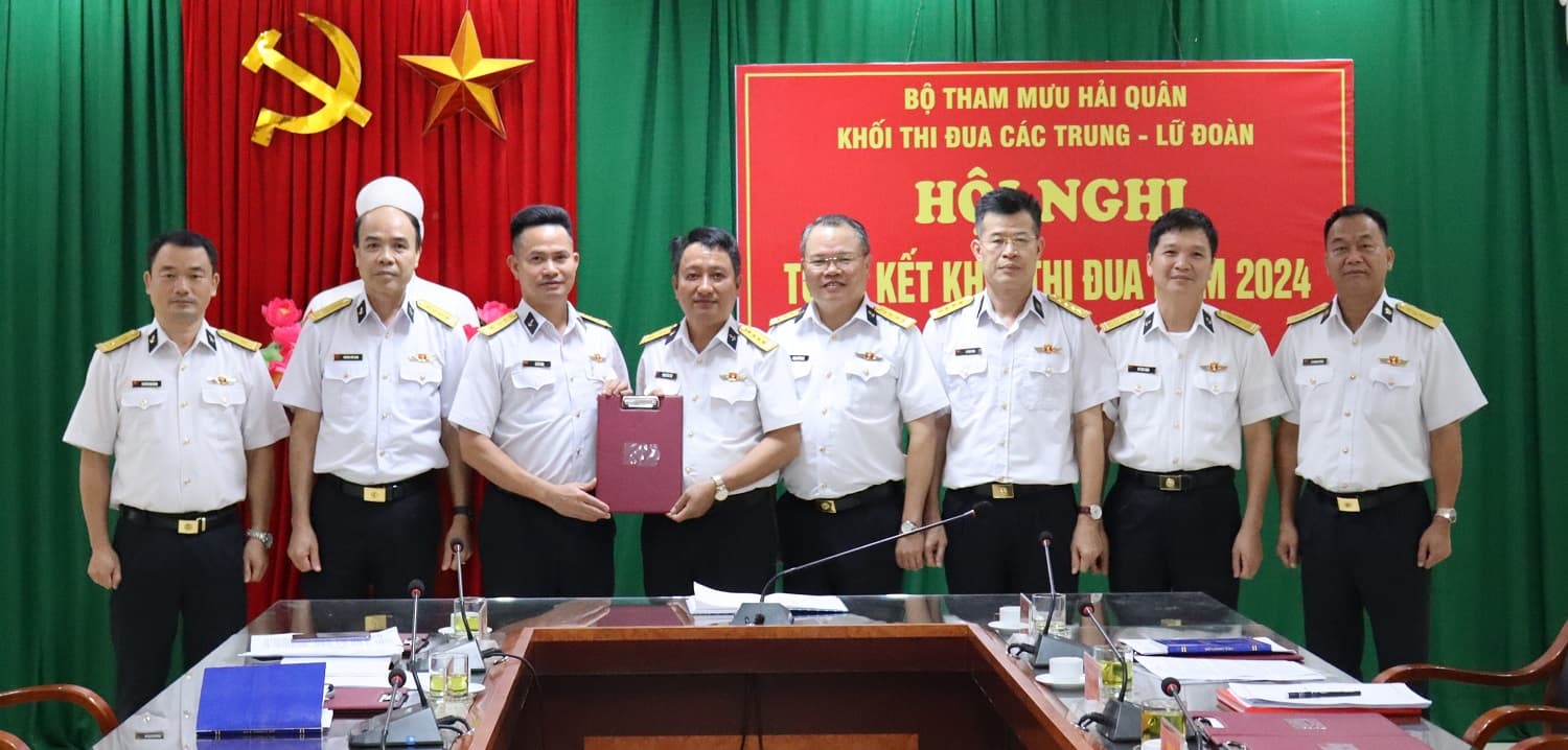 Khối thi đua thuộc Bộ Tham mưu tổng kết phong trào thi đua quyết thắng năm 2024