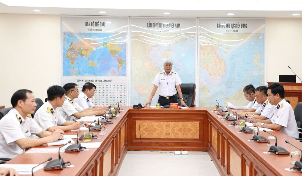 Họp Ban tổ chức, Ban giám khảo Hội thi Thông tin tàu giỏi lần thứ 8