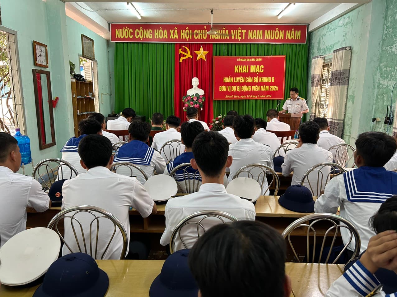 Lữ đoàn 954 huấn luyện lực lượng dự bị động viên năm 2024