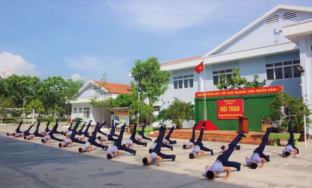 Học viện Hải quân: Hội thao điều lệnh, đồng diễn thể dục