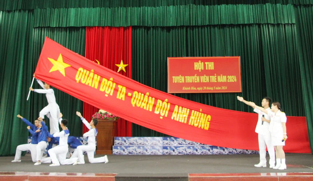 Lữ đoàn 954: Hội thi tuyên truyền viên trẻ 2024