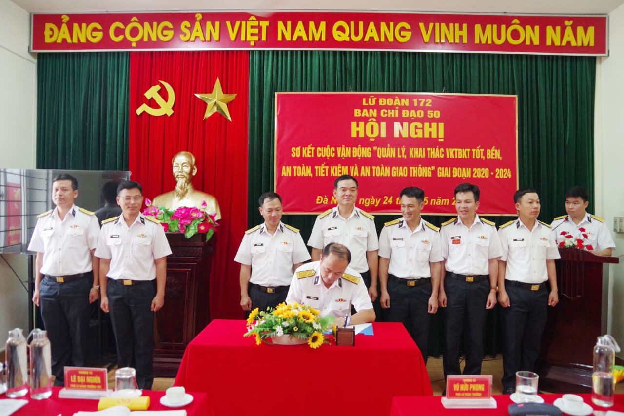 Lữ đoàn 172: Nhiều đề tài, sáng kiến trong thực hiện Cuộc vận động 50