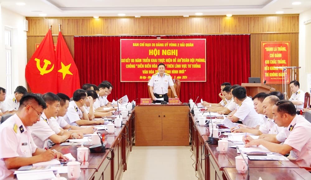 Vùng 2 sơ kết 5 năm thực hiện Đề án “Quân đội phòng, chống diễn biến hòa bình"