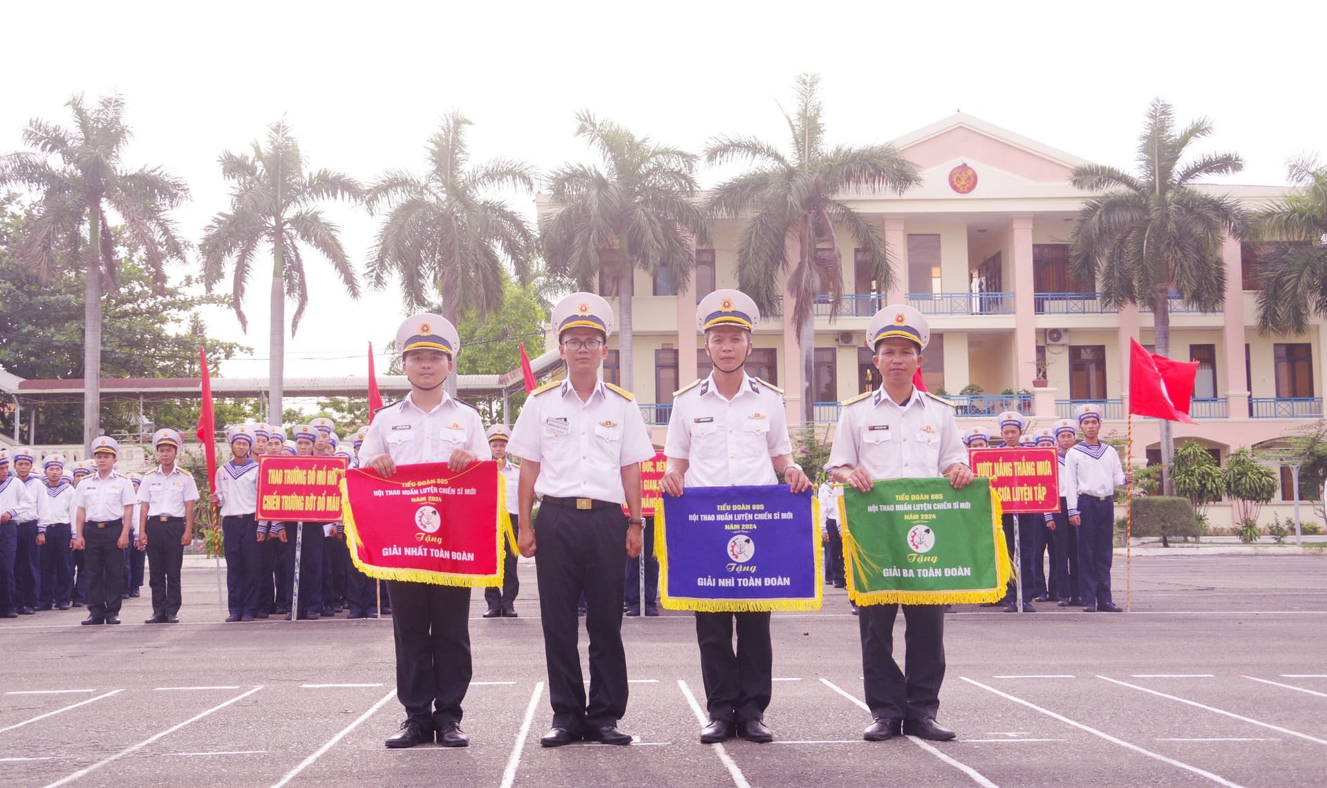 Lữ đoàn 83: Hội thao huấn luyện chiến sĩ mới năm 2024