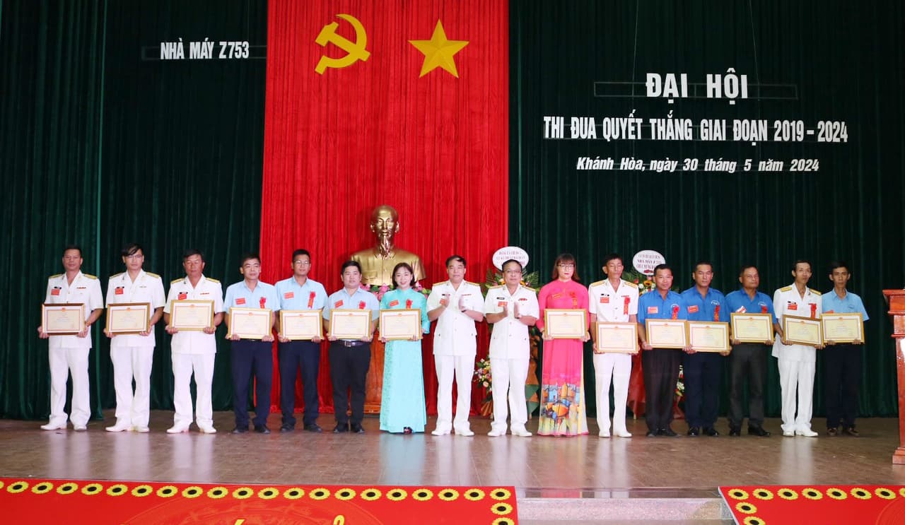 Nhà máy Z753: Đại hội Thi đua quyết thắng giai đoạn 2019-2024
