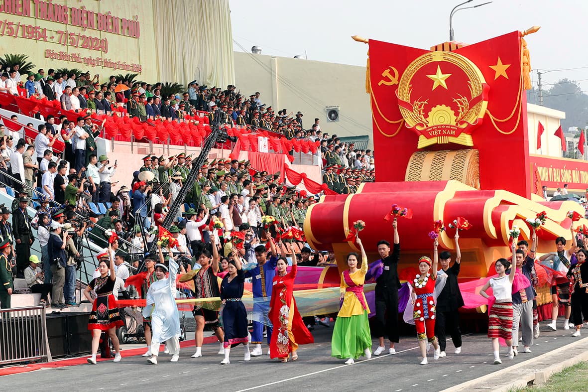 Tổng duyệt Lễ kỷ niệm 70 năm Chiến thắng Điện Biên Phủ