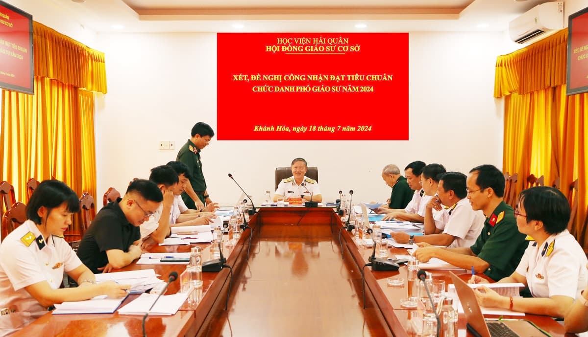 Xét, đề nghị công nhận đạt tiêu chuẩn chức danh Phó giáo sư năm 2024