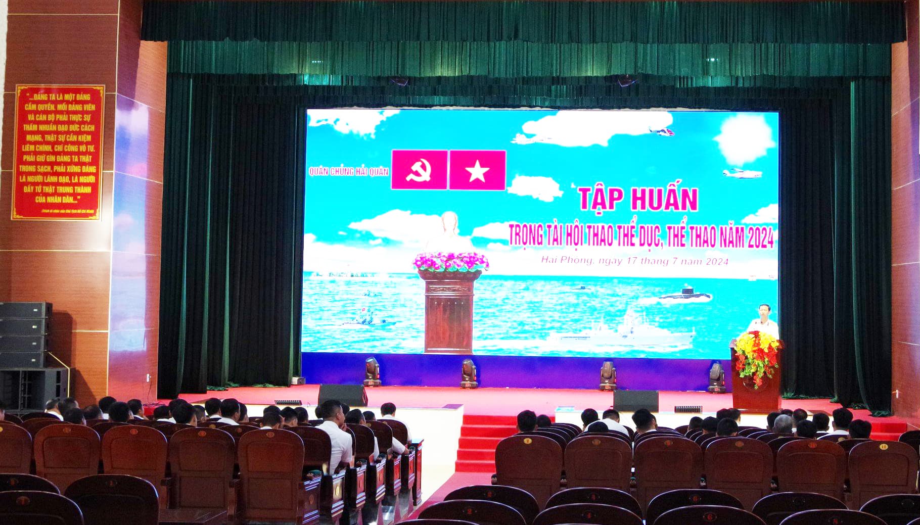 Tập huấn trọng tài Hội thao thể dục thể thao năm 2024