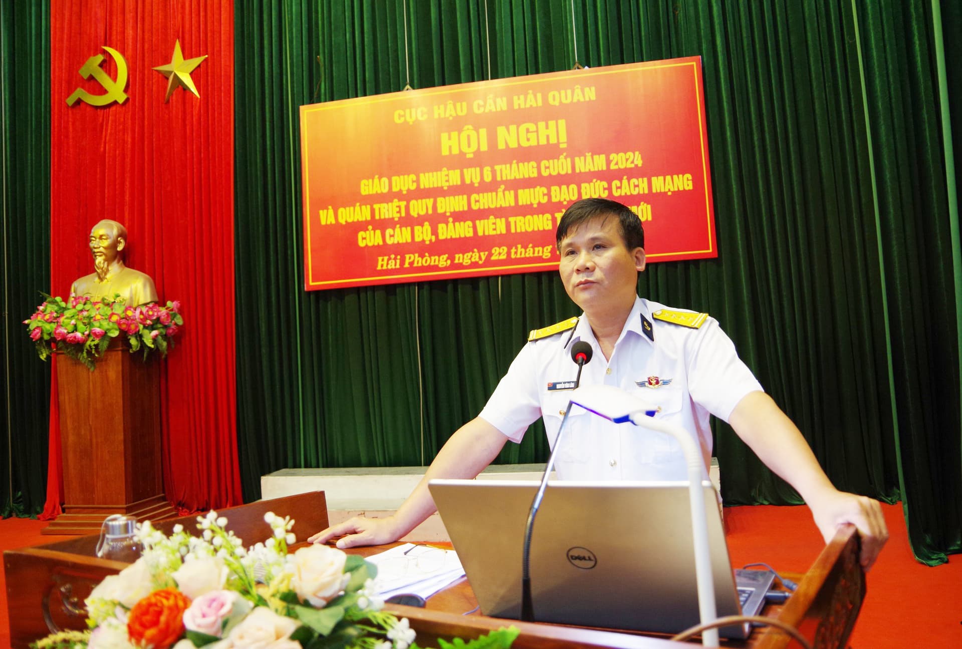 Cục Hậu cần: Quán triệt Quy định chuẩn mực đạo đức cách mạng của cán bộ, đảng viên trong tình hình mới