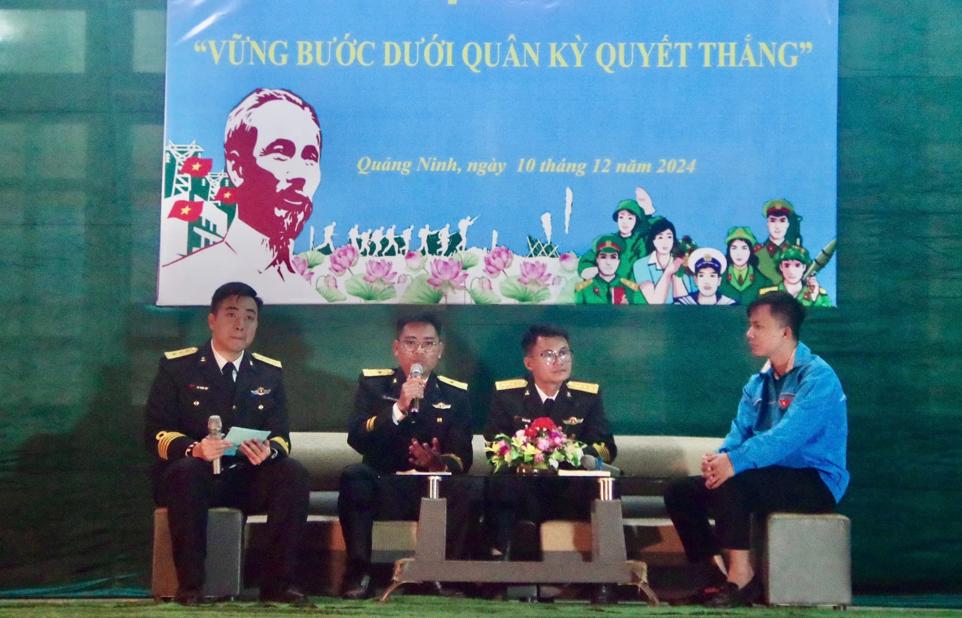 Tuổi trẻ Lữ đoàn 147: Tọa đàm “Vững bước dưới quân kỳ quyết thắng”