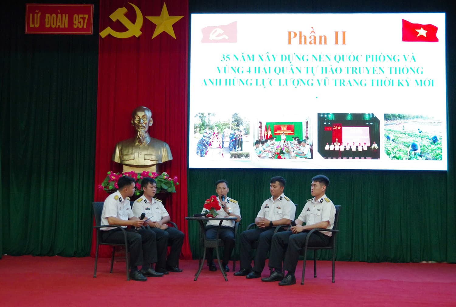 Đoàn cơ sở Lữ đoàn 957 tổ chức tọa đàm truyền thống