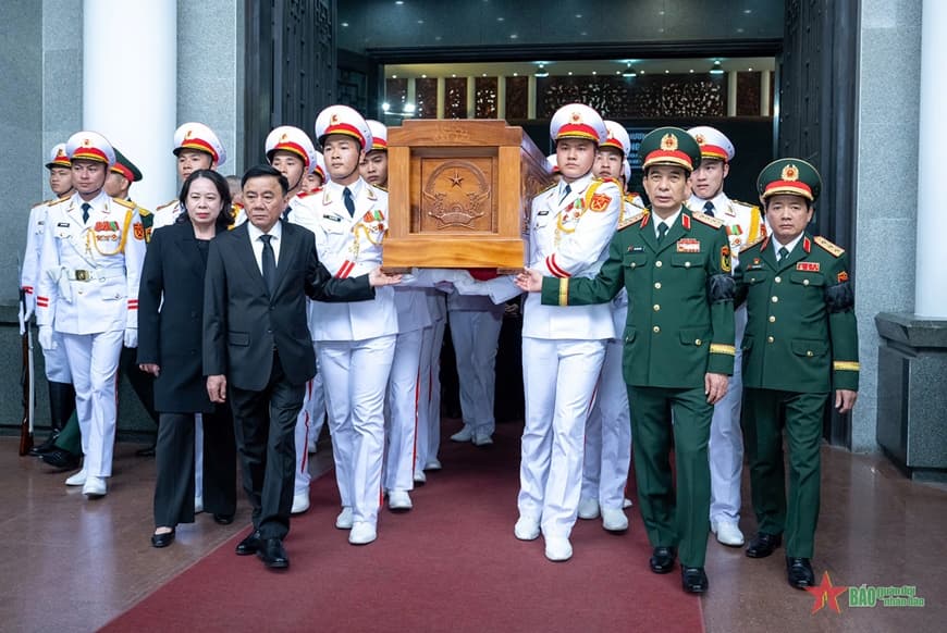 Cử hành trọng thể Lễ truy điệu, Lễ an táng đồng chí Đại tướng Nguyễn Quyết