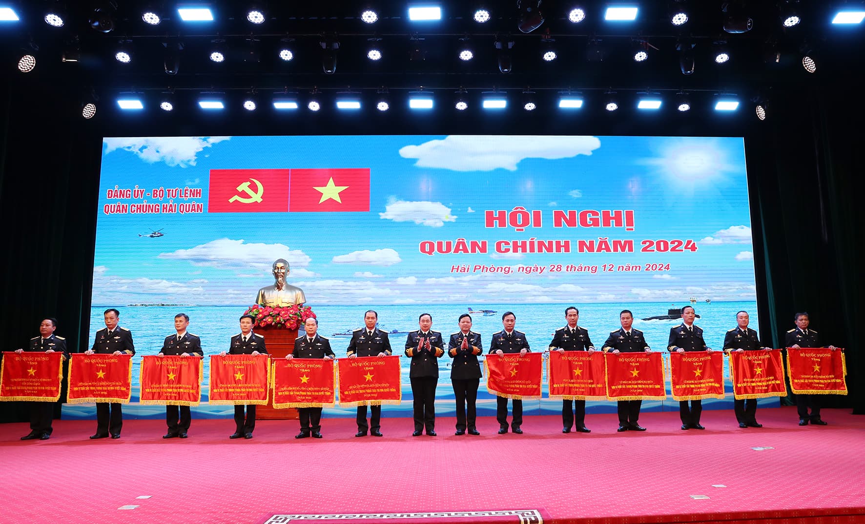 Đảng ủy, Bộ Tư lệnh Hải quân: Hội nghị Quân chính năm 2024