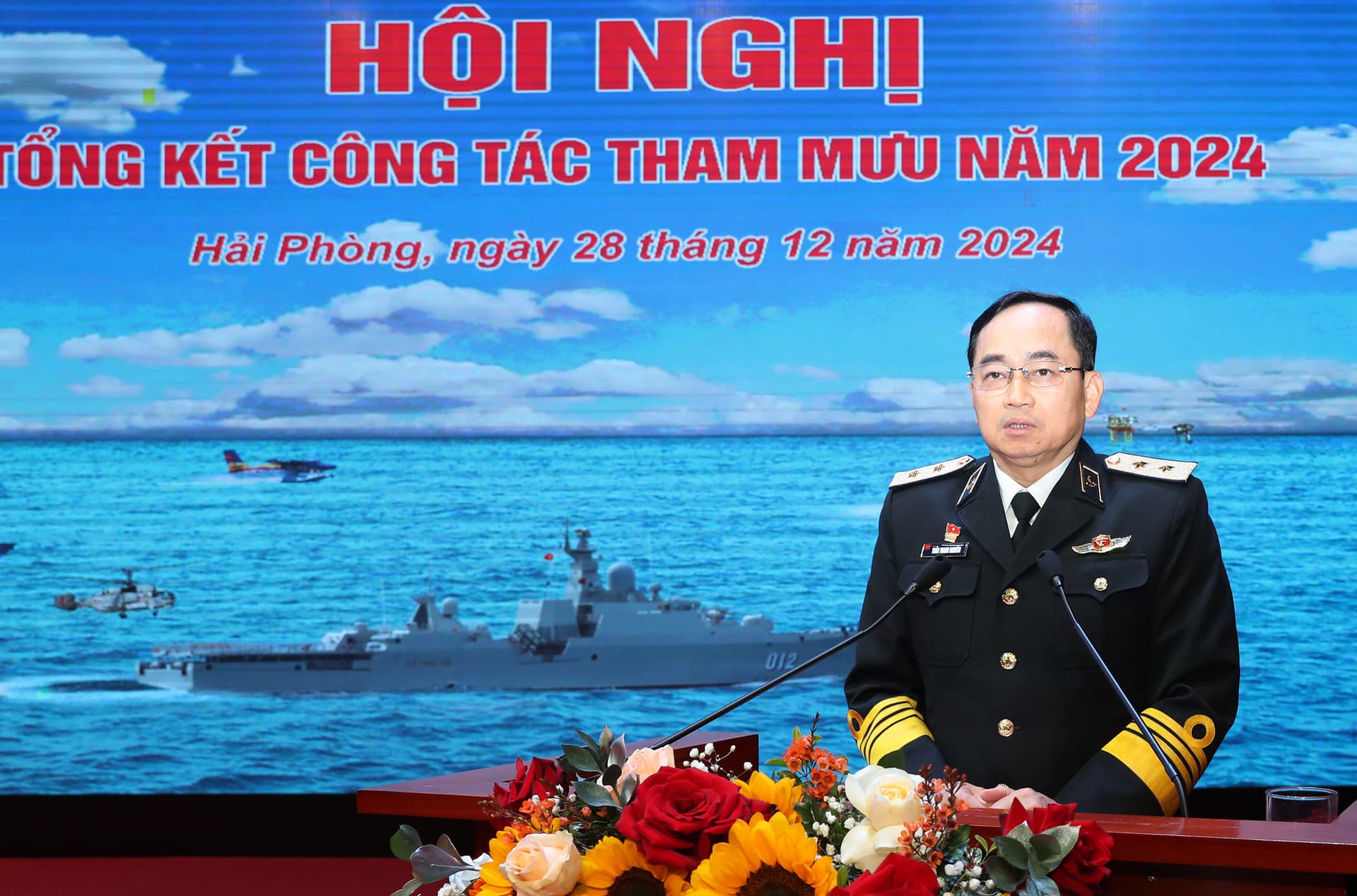 Quân chủng Hải quân không ngừng nâng cao chất lượng công tác tham mưu