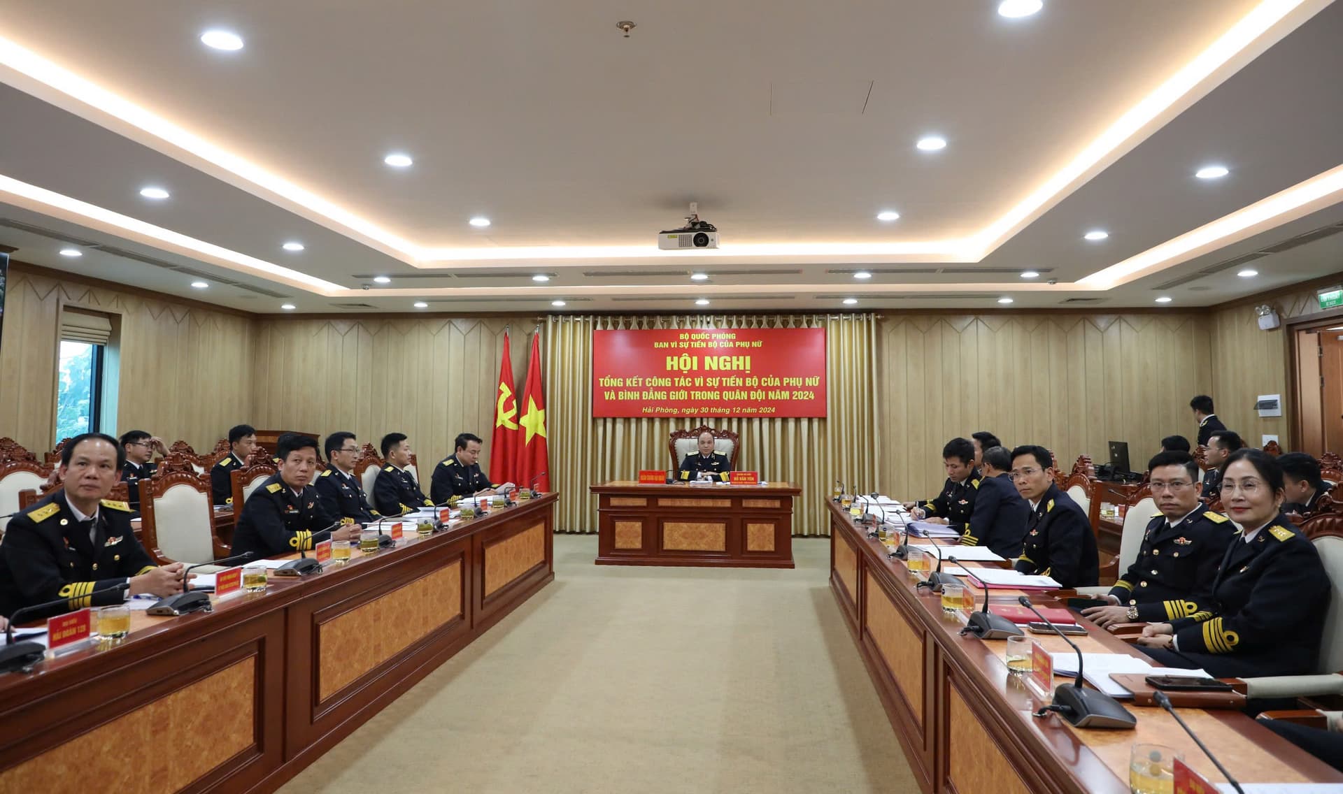 Bộ Quốc phòng tổng kết công tác vì sự tiến bộ của phụ nữ và bình đẳng giới trong Quân đội