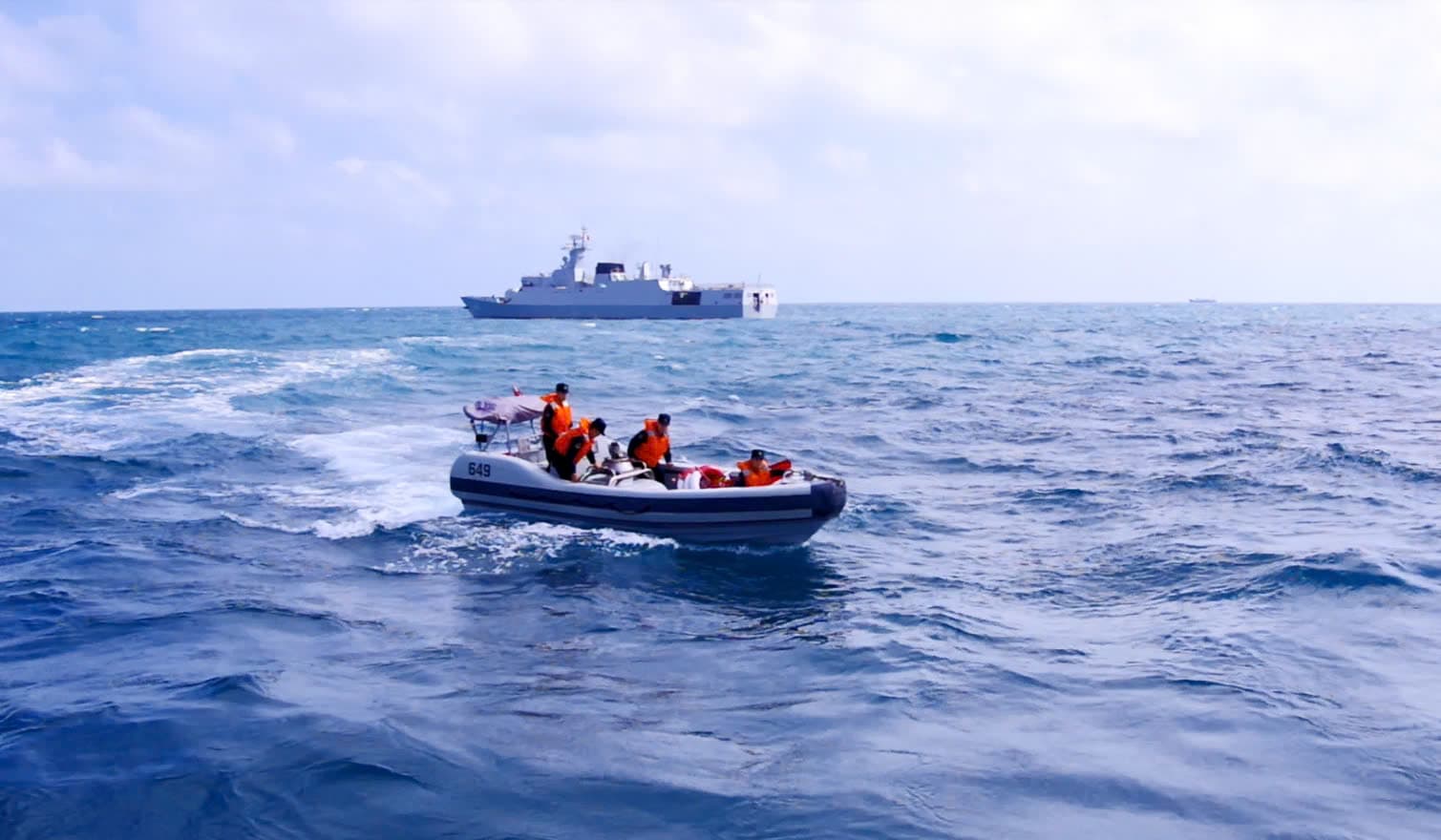 Hải quân Việt Nam - Hải quân Trung Quốc tuần tra liên hợp lần thứ 37