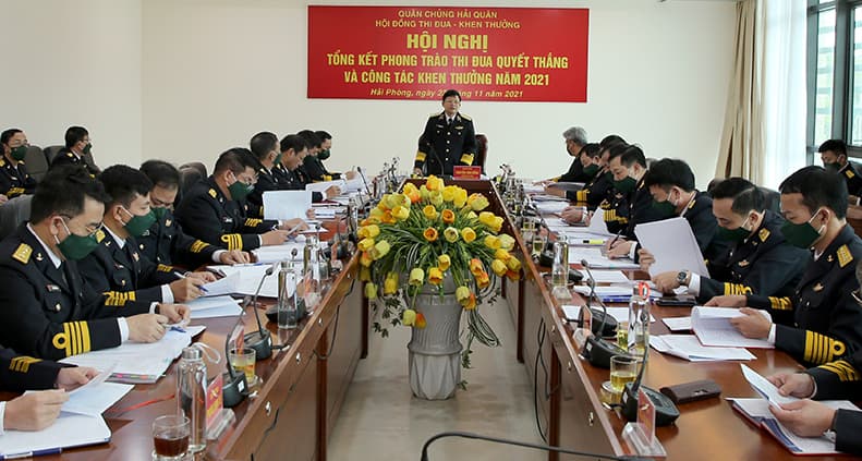 Tổng kết phong trào thi đua quyết thắng và công tác khen thưởng năm 2021