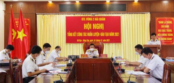 Vùng 2 hoàn thành tốt chương trình huấn luyện năm 2021