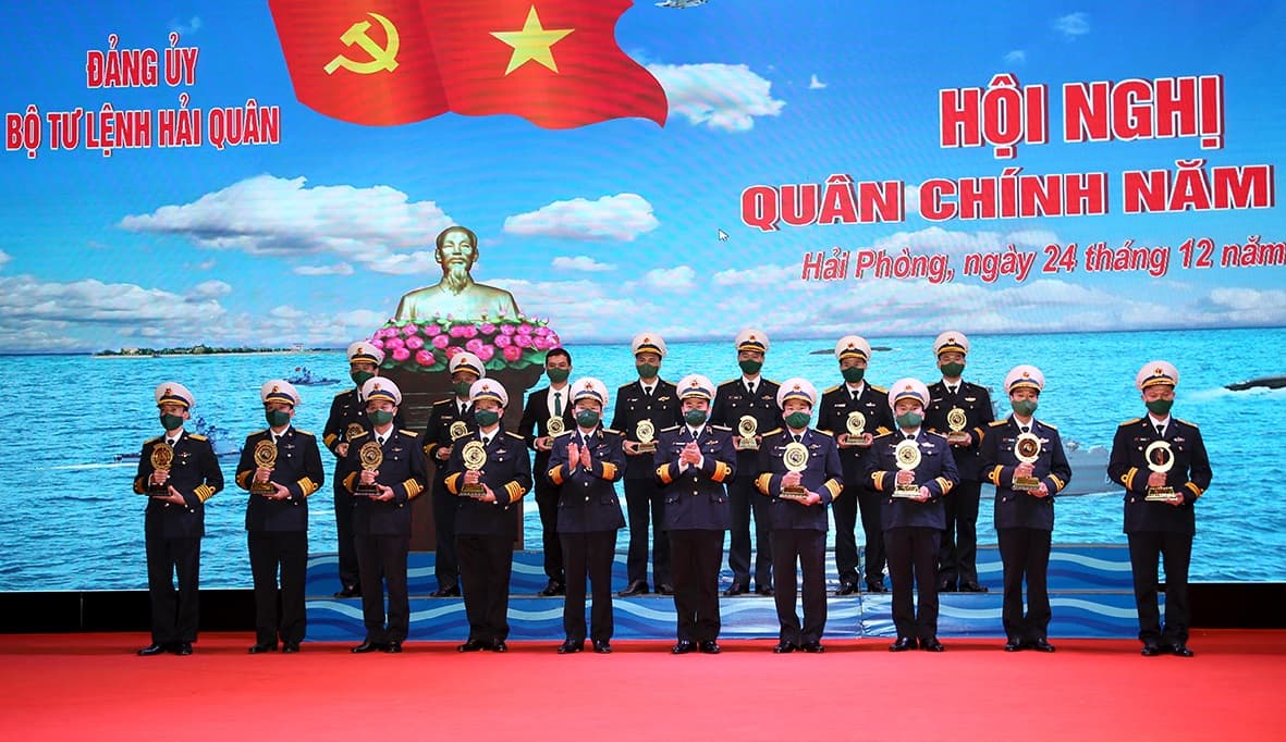Đảng ủy, Bộ Tư lệnh Hải quân: Hội nghị Quân chính năm 2021