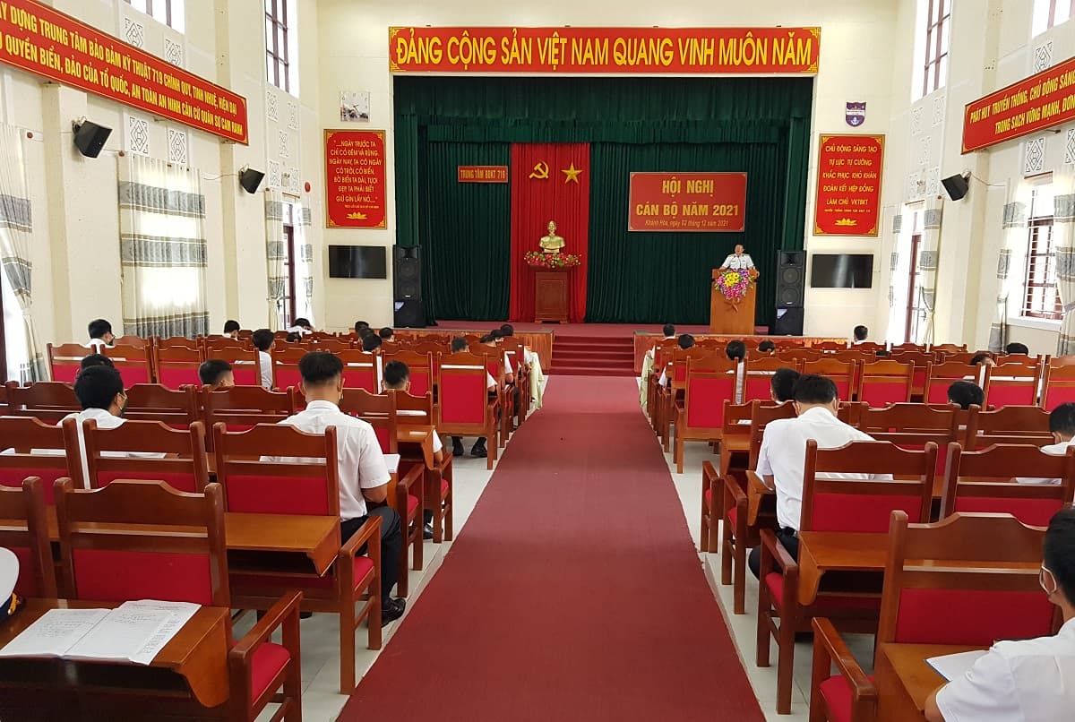 Trung tâm Bảo đảm kỹ thuật 719 hội nghị cán bộ năm 2021