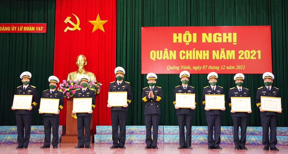 Lữ đoàn 147: Hội nghị Quân chính năm 2021