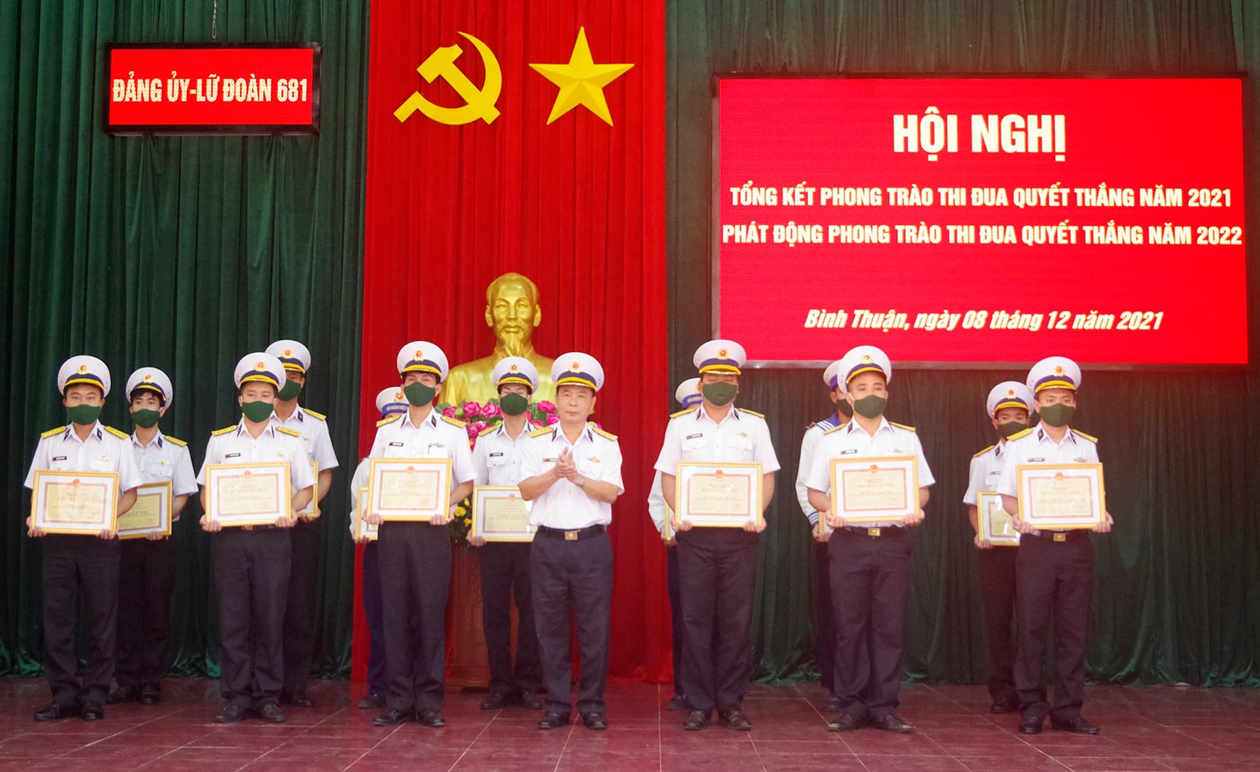 Lữ đoàn 681 hoàn thành tốt nhiệm vụ năm 2021