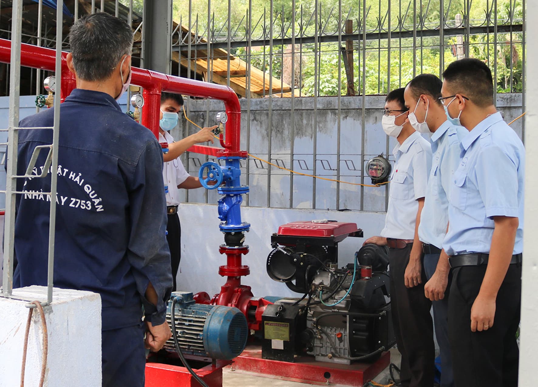 Chú trọng phòng, chống cháy nổ trong sửa chữa, sản xuất vật tư kỹ thuật