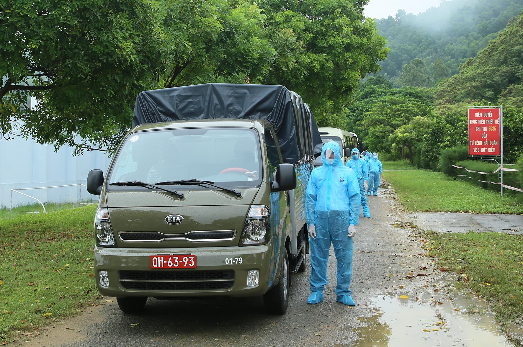 Vùng 1: Công tác hậu cần luôn chủ động, đi trước để phòng dịch