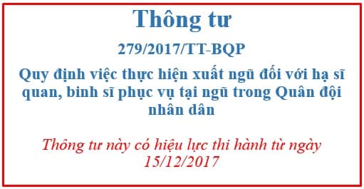 Quy định mới về xuất ngũ đối với hạ sĩ quan, binh sĩ