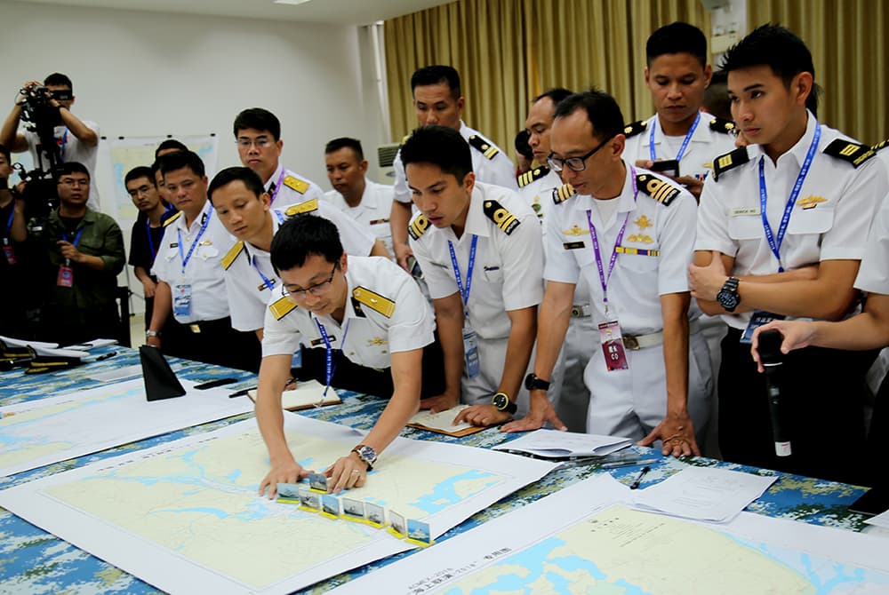 Tàu 015-Trần Hưng Đạo tham gia Diễn tập ACMEX-2018