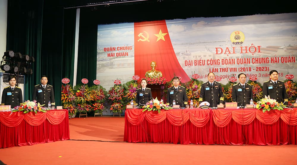 Đại hội Công đoàn Hải quân lần thứ VIII tiến hành phiên trù bị