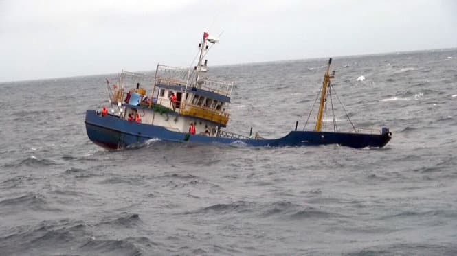 Diễn biến Tàu 744, Hải đoàn 129 cứu tàu cá bị nạn trên thềm lục địa phía Nam