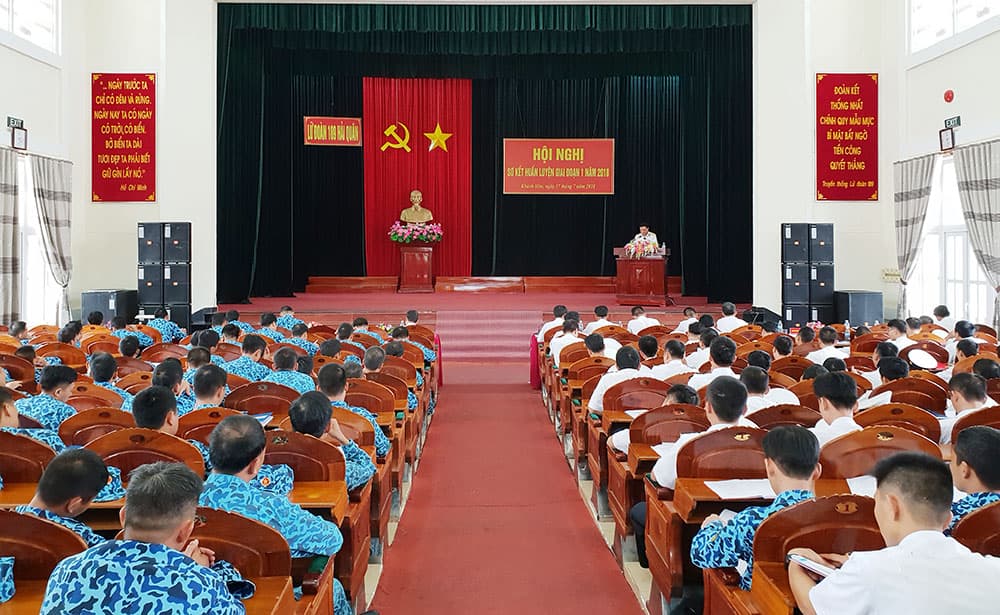 Lữ đoàn 189 Hải quân: Sơ kết huấn luyện giai đoạn I năm 2018