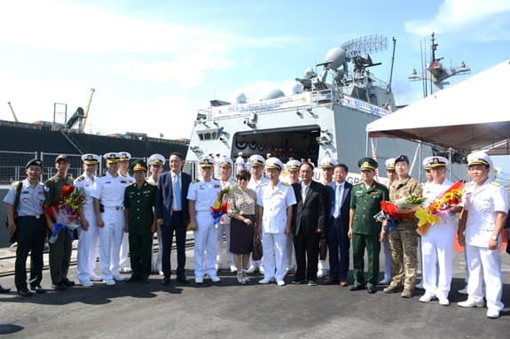 Tàu Hải quân Hàn Quốc thăm Đà Nẵng