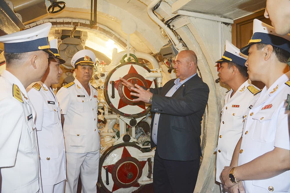 Giao hữu thể thao Hải quân tại Vladivostock