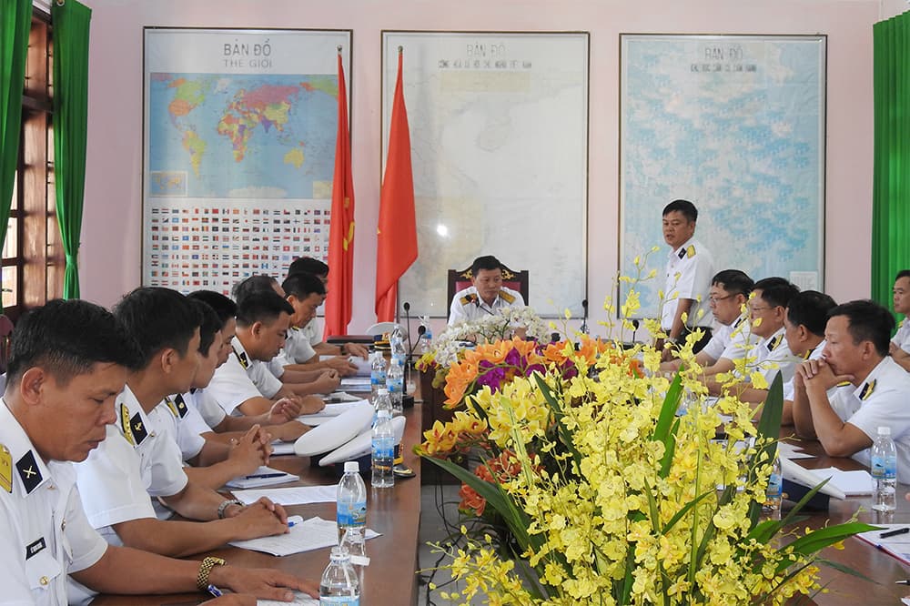 Ban chỉ đạo 1389 Quân chủng kiểm tra Lữ đoàn 957 theo kế hoạch