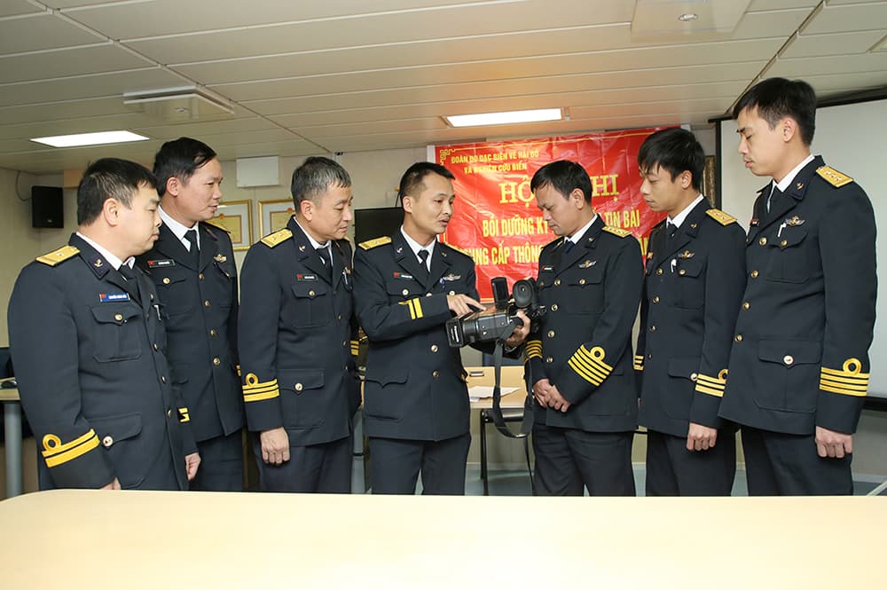 Đoàn Đo đạc biên vẽ hải đồ và nghiên cứu biển: 42 đồng chí tham gia tập huấn nghiệp vụ báo chí năm 2019