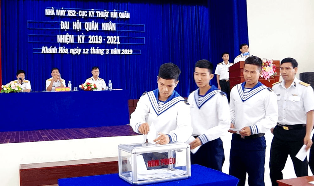 Nhà máy X52: Đại hội quân nhân nhiệm kỳ 2019 - 2021