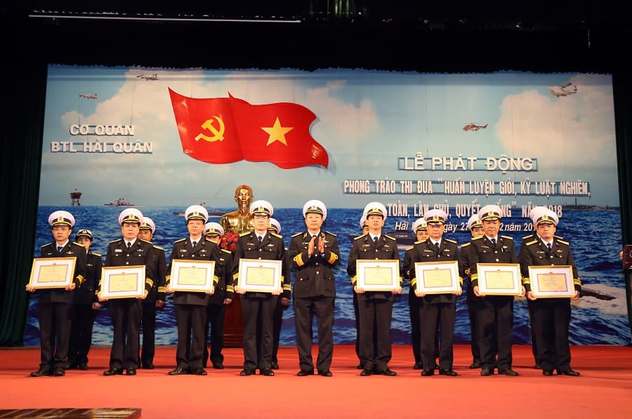 Cơ quan Bộ Tư lệnh Hải quân: Phát động thi “Huấn luyện giỏi, kỷ luật nghiêm, an toàn, làm chủ, quyết thắng”