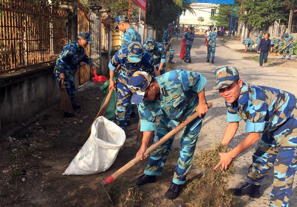 Thứ Bảy tình nguyện ở Phước Đồng